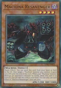 Machina Resavenger [LDS1-EN119] Ultra Rare | Mega City Incorporated