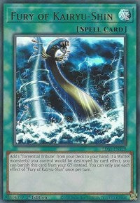 Fury of Kairyu-Shin [LDS1-EN120] Ultra Rare | Mega City Incorporated