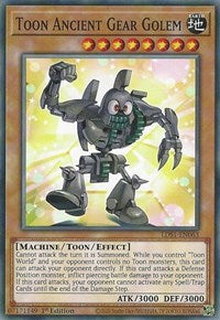 Toon Ancient Gear Golem [LDS1-EN063] Common | Mega City Incorporated