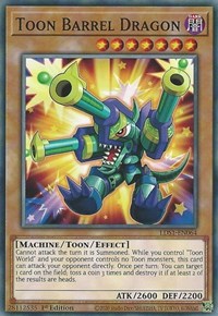 Toon Barrel Dragon [LDS1-EN064] Common | Mega City Incorporated