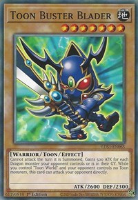Toon Buster Blader [LDS1-EN065] Common | Mega City Incorporated