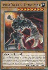 Ancient Gear Golem - Ultimate Pound [LDS1-EN085] Common | Mega City Incorporated