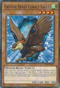 Crystal Beast Cobalt Eagle [LDS1-EN097] Common | Mega City Incorporated