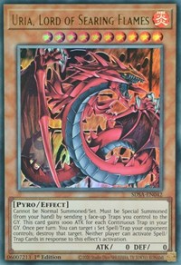 Uria, Lord of Searing Flames [SDSA-EN042] Ultra Rare | Mega City Incorporated