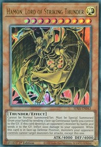 Hamon, Lord of Striking Thunder [SDSA-EN043] Ultra Rare | Mega City Incorporated