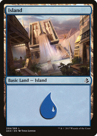 Island (259) [Amonkhet] | Mega City Incorporated