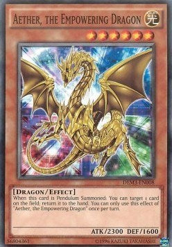 Aether, the Empowering Dragon [DEM3-EN008] Common | Mega City Incorporated