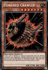 Powered Crawler [BLAR-EN002] Secret Rare | Mega City Incorporated