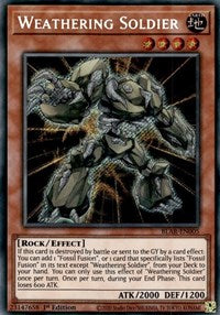 Weathering Soldier [BLAR-EN005] Secret Rare | Mega City Incorporated