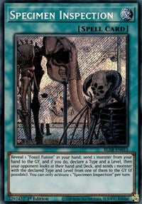 Specimen Inspection [BLAR-EN013] Secret Rare | Mega City Incorporated