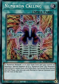 Numeron Calling [BLAR-EN027] Secret Rare | Mega City Incorporated