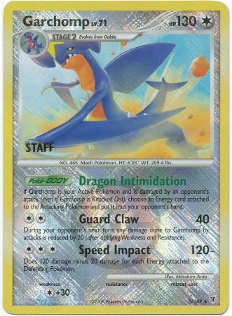 Garchomp (5/147) (Championship Promo Staff) [Platinum: Supreme Victors] | Mega City Incorporated