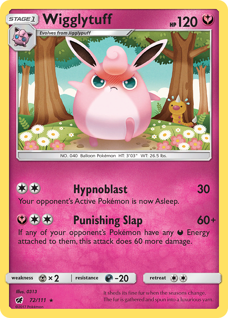 Wigglytuff (72/111) [Sun & Moon: Crimson Invasion] | Mega City Incorporated