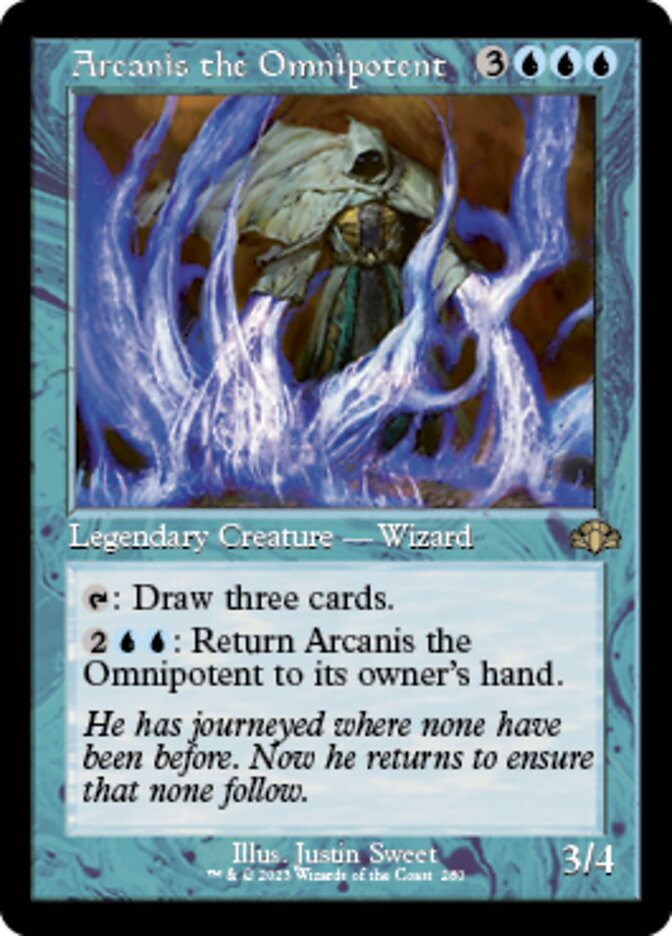 Arcanis the Omnipotent (Retro) [Dominaria Remastered] | Mega City Incorporated