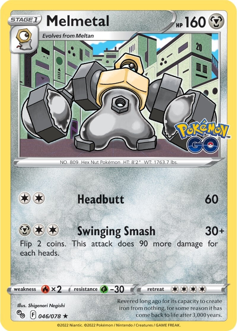 Melmetal (046/078) [Pokémon GO] | Mega City Incorporated