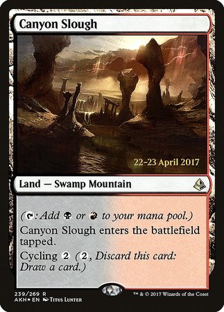 Canyon Slough [Amonkhet Promos] | Mega City Incorporated