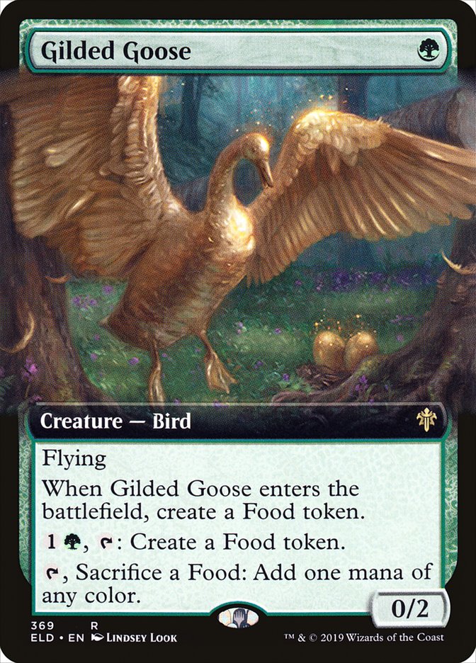 Gilded Goose (Extended Art) [Throne of Eldraine] | Mega City Incorporated