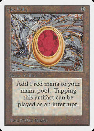 Mox Ruby [Unlimited Edition] | Mega City Incorporated