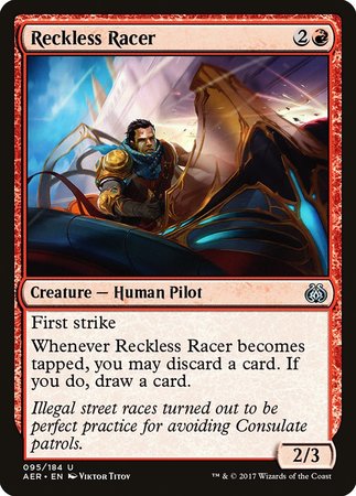 Reckless Racer [Aether Revolt] | Mega City Incorporated