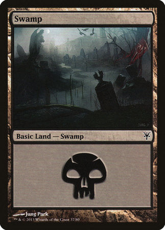 Swamp (37) [Duel Decks: Sorin vs. Tibalt] | Mega City Incorporated