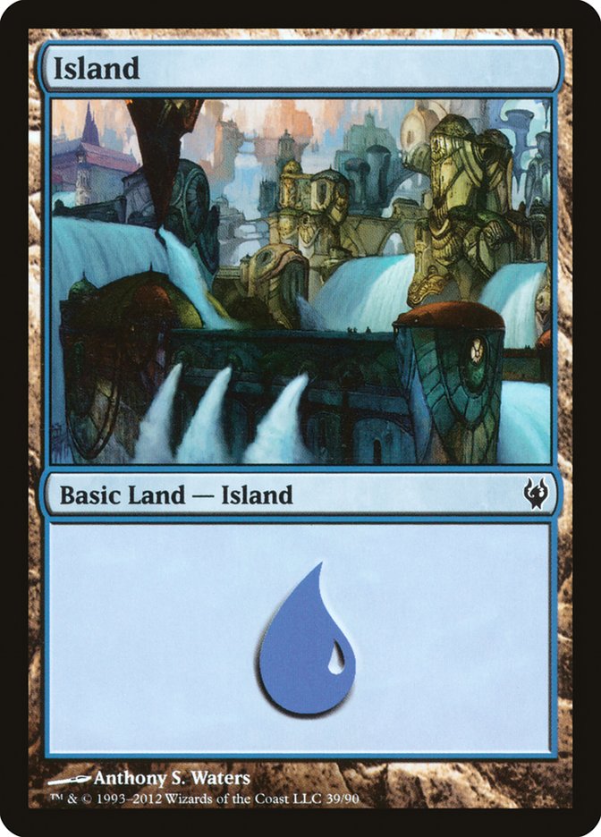 Island (39) [Duel Decks: Izzet vs. Golgari] | Mega City Incorporated