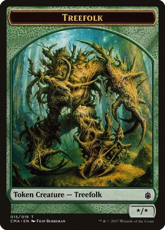 Treefolk Token (015) [Commander Anthology Tokens] | Mega City Incorporated