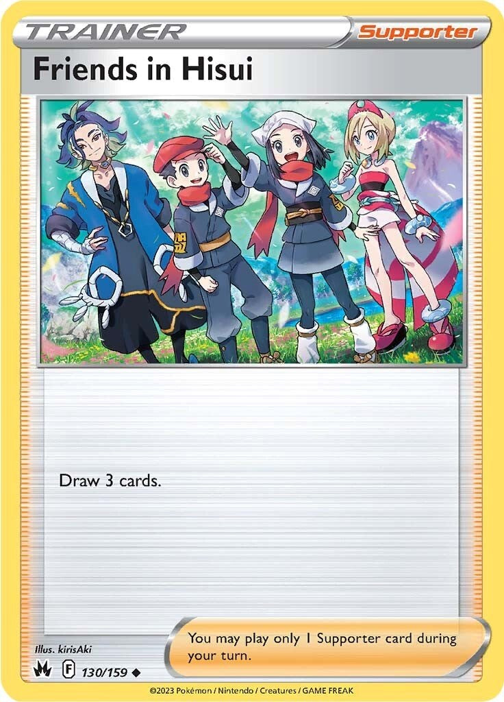 Friends in Hisui (130/159) [Sword & Shield: Crown Zenith] | Mega City Incorporated