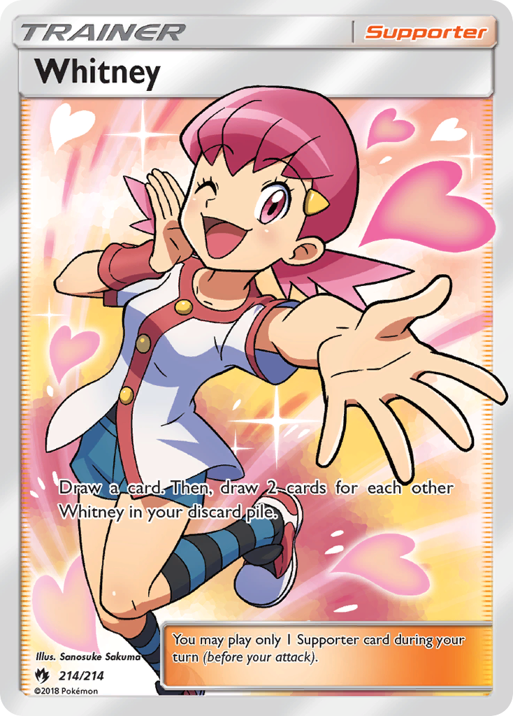 Whitney (214/214) [Sun & Moon: Lost Thunder] | Mega City Incorporated