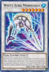 White Aura Monoceros [MP20-EN???] Unconfirmed | Mega City Incorporated