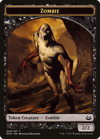 Zombie Token [Modern Masters 2017 Tokens] | Mega City Incorporated