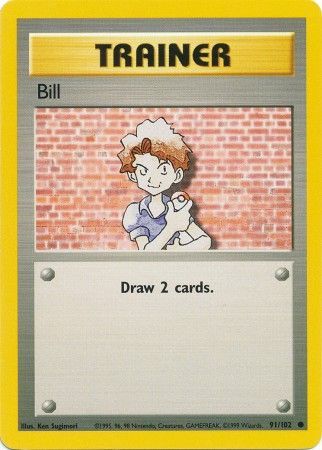 Bill (91/102) [Base Set Unlimited] | Mega City Incorporated