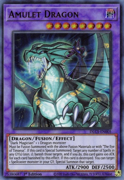 Amulet Dragon [DLCS-EN005] Ultra Rare | Mega City Incorporated