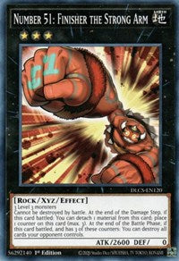Number 51: Finisher the Strong Arm [DLCS-EN120] Common | Mega City Incorporated