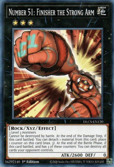 Number 51: Finisher the Strong Arm [DLCS-EN120] Common | Mega City Incorporated