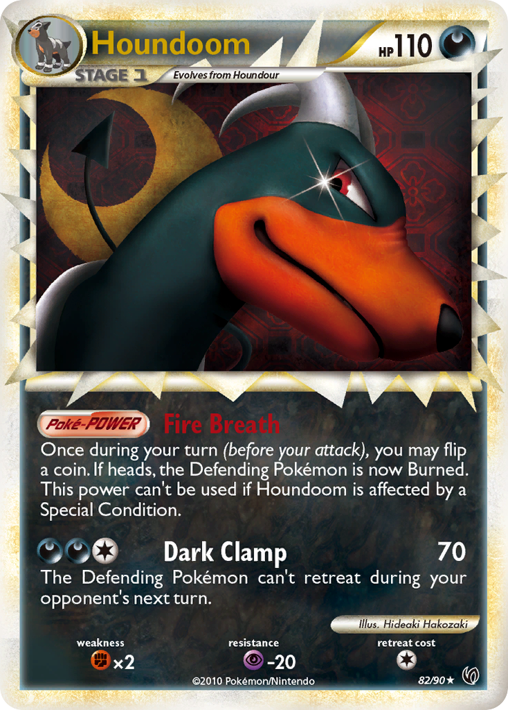 Houndoom (82/90) [HeartGold & SoulSilver: Undaunted] | Mega City Incorporated