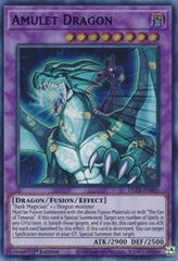 Amulet Dragon (Blue) [DLCS-EN005] Ultra Rare | Mega City Incorporated