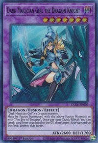 Dark Magician Girl the Dragon Knight (Blue) [DLCS-EN006] Ultra Rare | Mega City Incorporated