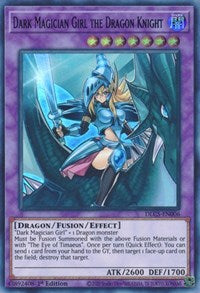 Dark Magician Girl the Dragon Knight (Purple) [DLCS-EN006] Ultra Rare | Mega City Incorporated