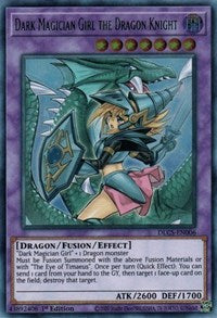 Dark Magician Girl the Dragon Knight (Alternate Art) [DLCS-EN006] Ultra Rare | Mega City Incorporated