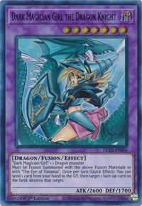 Dark Magician Girl the Dragon Knight (Alternate Art) (Purple) [DLCS-EN006] Ultra Rare | Mega City Incorporated