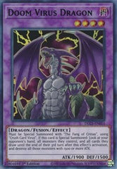 Doom Virus Dragon (Blue) [DLCS-EN055] Ultra Rare | Mega City Incorporated