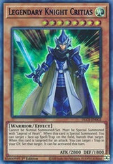Legendary Knight Critias (Green) [DLCS-EN002] Ultra Rare | Mega City Incorporated