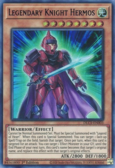 Legendary Knight Hermos (Purple) [DLCS-EN003] Ultra Rare | Mega City Incorporated