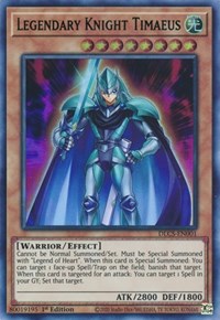 Legendary Knight Timaeus (Green) [DLCS-EN001] Ultra Rare | Mega City Incorporated