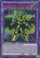 Timaeus the Knight of Destiny (Blue) [DLCS-EN054] Ultra Rare | Mega City Incorporated