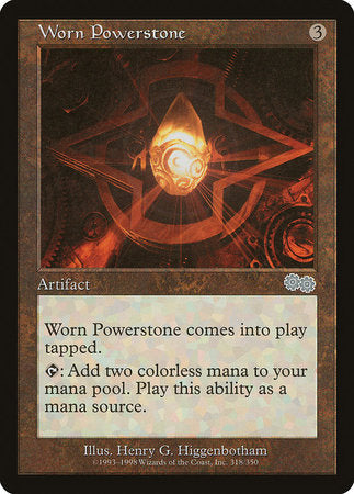 Worn Powerstone [Urza's Saga] | Mega City Incorporated