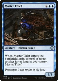 Master Thief [Zendikar Rising Commander] | Mega City Incorporated