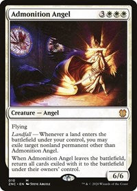 Admonition Angel [Zendikar Rising Commander] | Mega City Incorporated