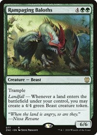 Rampaging Baloths [Zendikar Rising Commander] | Mega City Incorporated