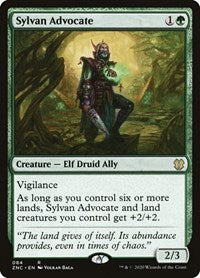 Sylvan Advocate [Zendikar Rising Commander] | Mega City Incorporated